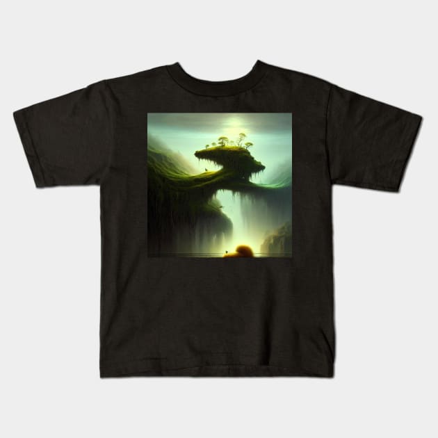 The Natural World Kids T-Shirt by D3monic